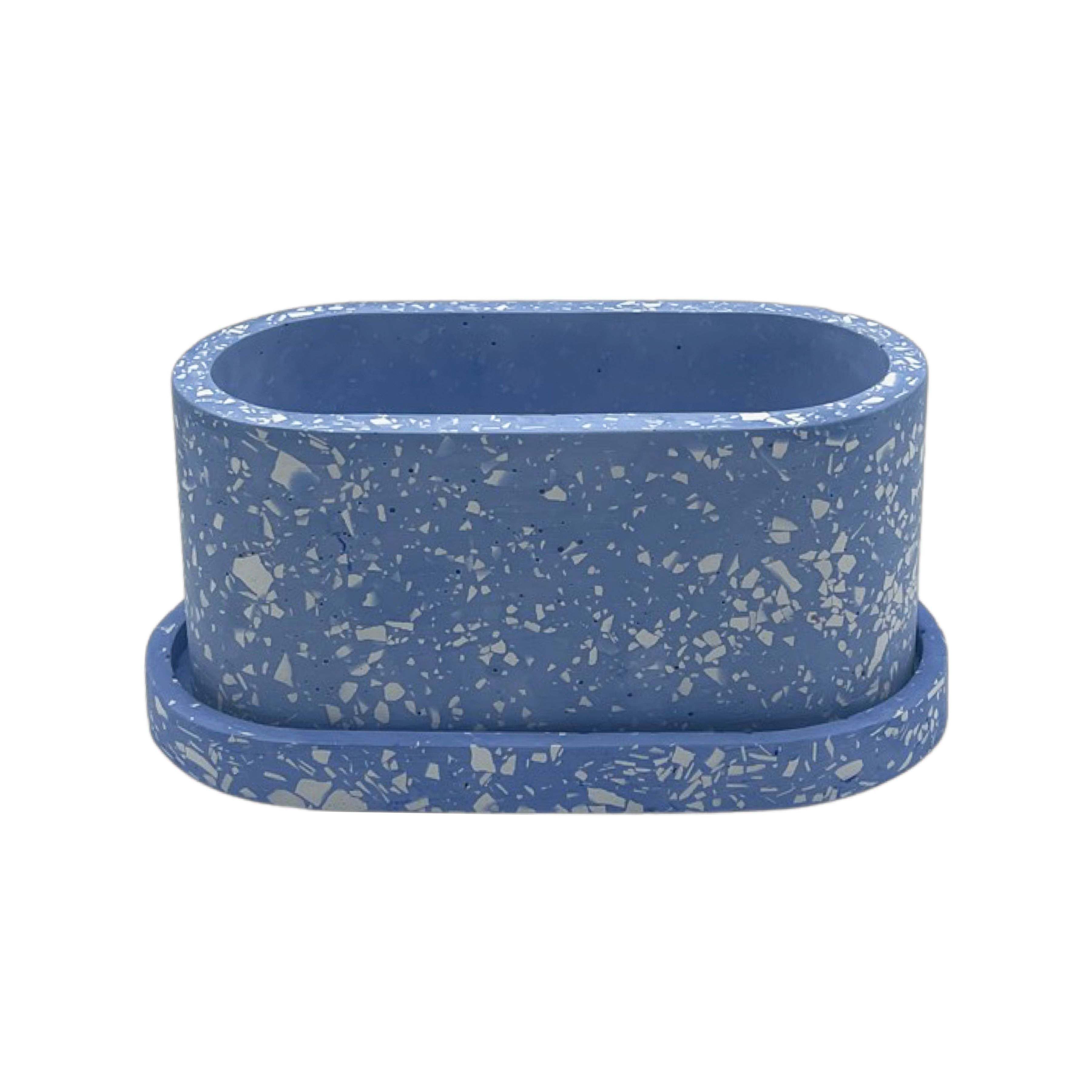 Pop x2 (Oval Planter + Saucer)