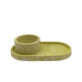 Pop x2 (Oval Saucer + Low Planter)